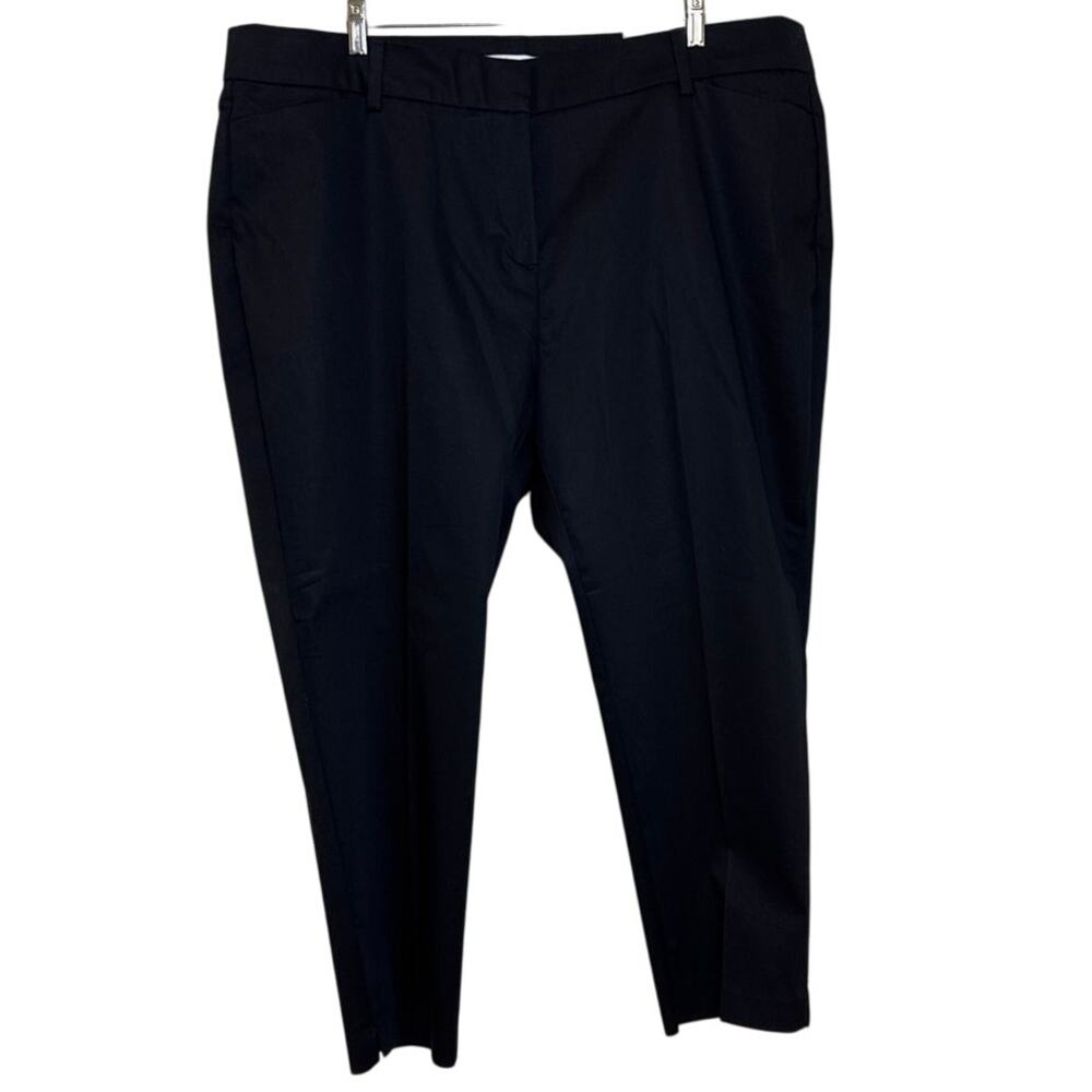 Liz Claiborne, Emma Slim Leg Ankle Secretly Slimming Tummy Panel 20W Black
